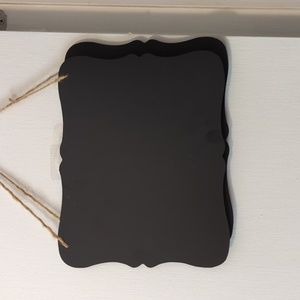 Chalk/marker hanging sign